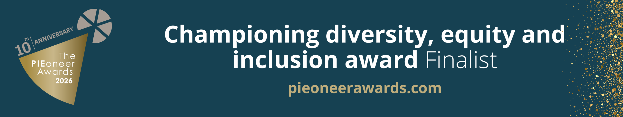 Championing diversity, equity and inclusion award- thin